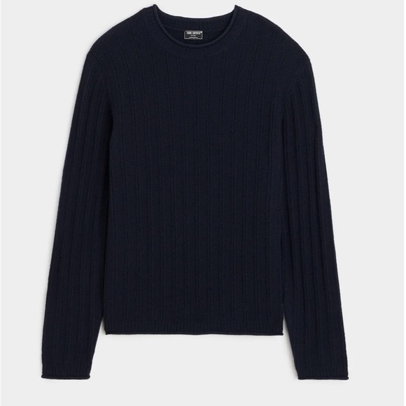 Todd Snyder Lightweight Linen-Cotton Crewneck Sweater small